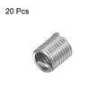thumbnail image 3 of 20uds Cable Rosca Inserciones M8 x 1.25 2D 16mm 304 Inoxidable Acero Helicoidal Espiral Alambre Roscado Manguito, 3 of 5