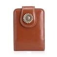 thumbnail image 1 of Étui à Rouge à Lèvres en Cuir PU avec Miroir Sac Cosmétique Portable pour Femmes Mini Sac à Rouge à Lèvres Beauté, 1 of 7