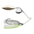 thumbnail image 3 of Dobyns D-Blade Beast Series Spinnerbaits, Colorado/Willow Blade, 1/2oz, White on White, 3 of 5