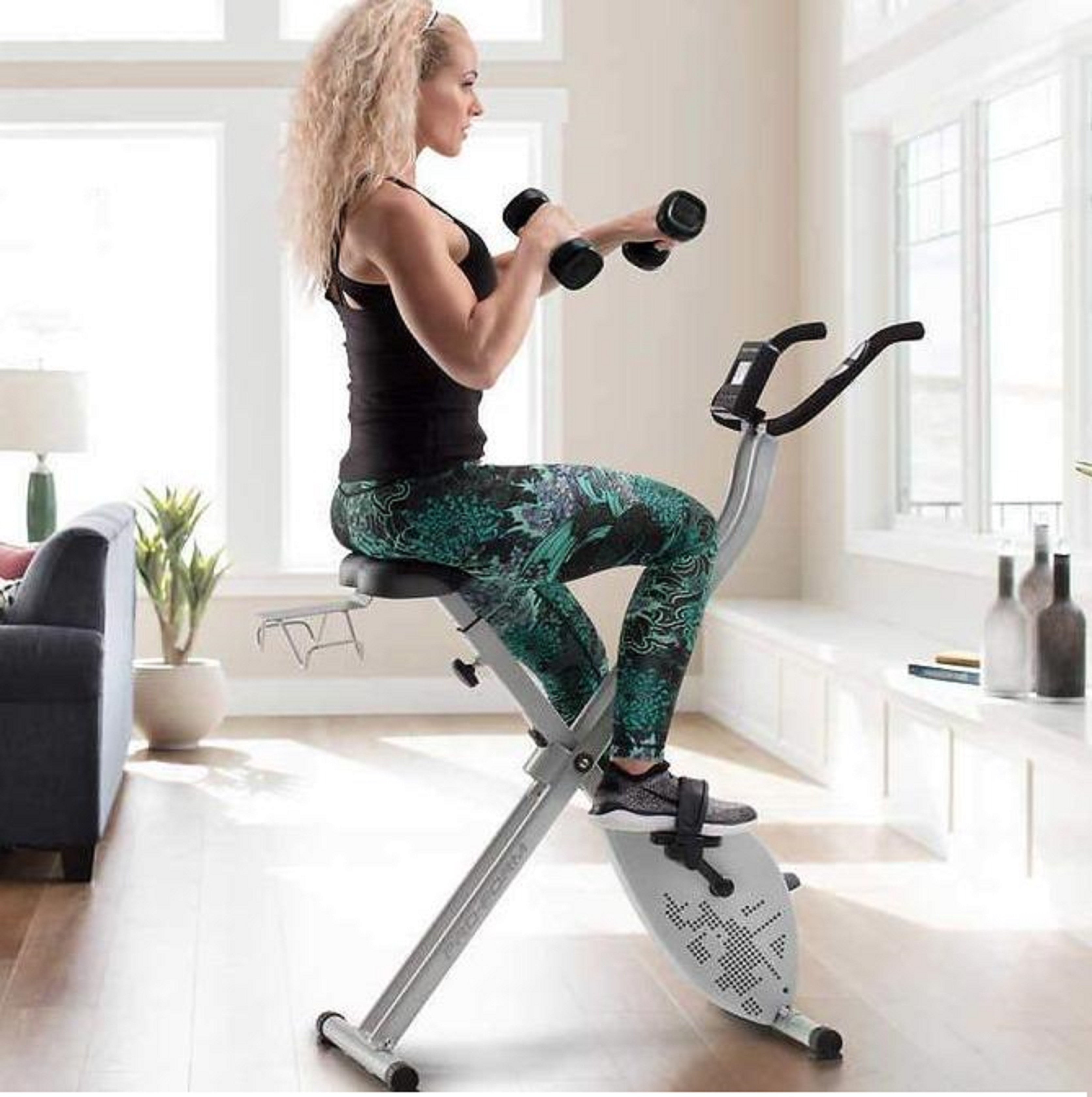 Proform Folding X Bike Elite With 6 Months Ifit Coach Included Assembly Required Walmart Com Walmart Com