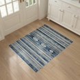 thumbnail image 3 of ODIKA Layering Vintage Striped Southwestern Motif Farmhouse Felpudo Pet Friendly & Kids Safe for Bedroom, Bedside, Nursery, 3 of 7
