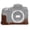 Coffee, variant on 1/4 inch Thread PU Leather Camera Half Case Base for Canon EOS 90D