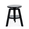 thumbnail image 5 of Guidecraft Adjustable Drafting Wooden Stool-Black: Drafting Chair for Kids, 16”-18” Inch Swivel Stool for Kids' Art Studio Furniture | Adjustable Height Chair for Drawing, Painting, and Crafting, 5 of 5