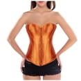 thumbnail image 2 of TAIAOJING Corset Tops For Women Plus Size Corset Lace Up Bustier Costume, 2 of 4