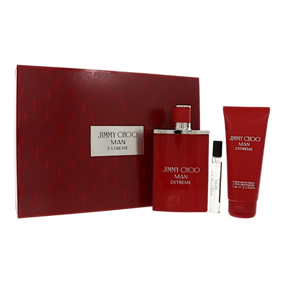 Jimmy Choo Man Extreme 3.3 Eau De Parfum Spray by Jimmy Choo Gift Set for Men