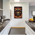 thumbnail image 4 of Epic Art 'Skeleton Rider With Text' by Flyland Designs, Acrylic Glass Wall Art, 24"x36", 4 of 8