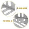 thumbnail image 3 of unbranded 2Ud Soporte Estable Para Reproductores De Cd Y Dvd De Auto En Color Plata, 3 of 7