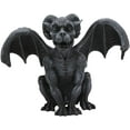 thumbnail image 5 of Ebros Crouching Ram Horned Gargoyle Statue in Faux Stone Finish Resin 6.25" Tall, 5 of 8