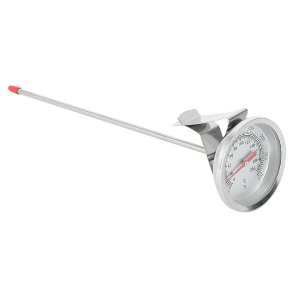 1Pc Household Thermometer Kitchen Meat Grilling Tool Barbecue Accessory (Silver)
