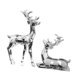 thumbnail image 4 of Adorno de animal óptico acrílico ciervo transparente Strade Fareast Limited, 4 of 8