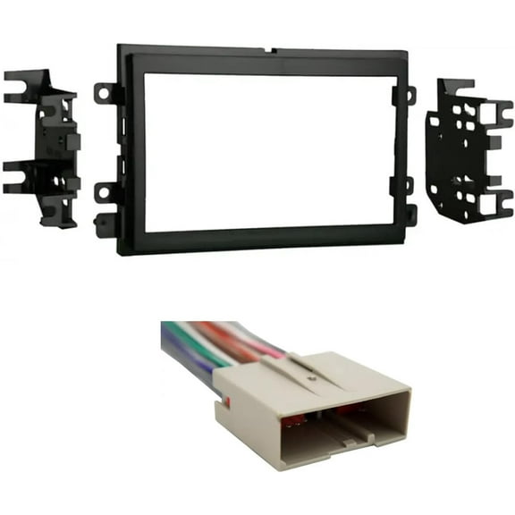 Metra Double DIN Stereo Harness with Durable Dash Kit for Ford Edge 2007-2010, 6 lbs