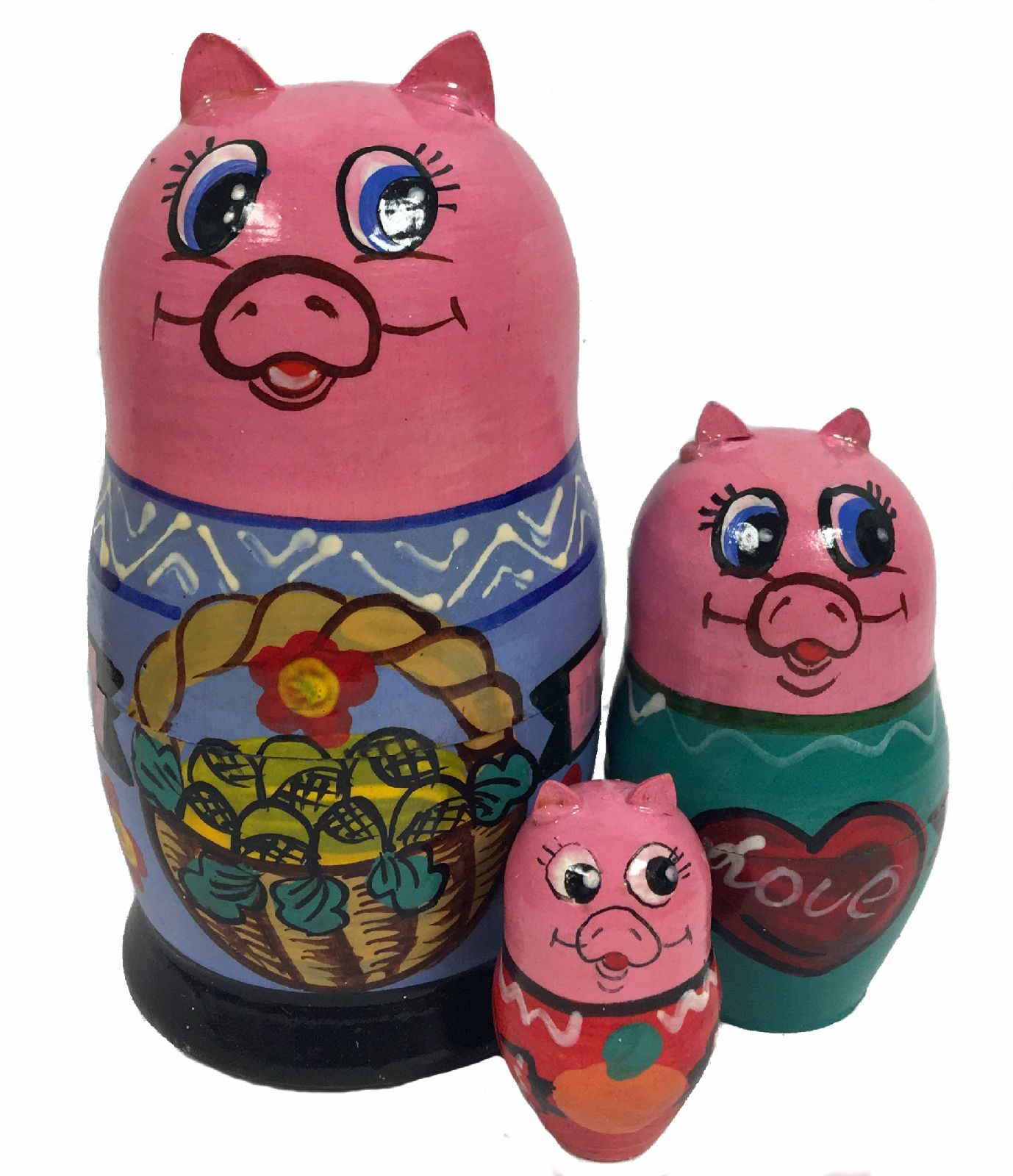 pig nesting dolls