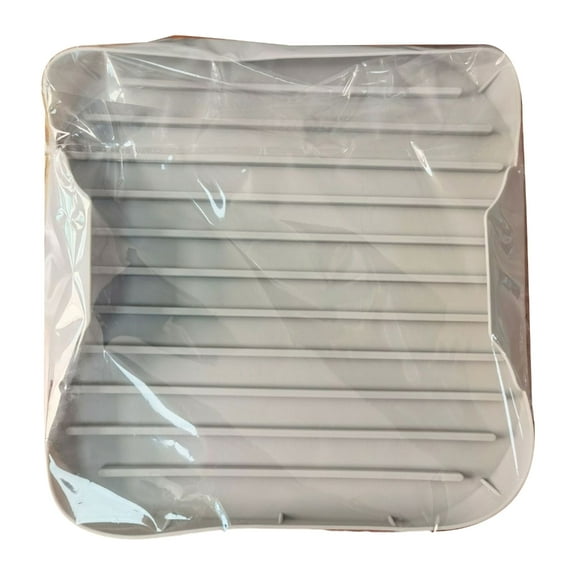 Ciwanning Delicate Microwave Bacons Cooker Tray Dishwasher Safe Easy Storage Travel Friendly Portable Microwave Bacons Cooker