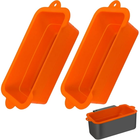 2-Pack Silicone Grease Cup Liners Compatible with Blackstone Griddles - Reusable Drip Pans for 36/28/22/17 Inch Models , Heat-Resistant, Easy-Clean Grease Catchers , Essential Griddle Accessories