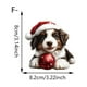 thumbnail image 2 of Llavero acrílico con forma de perro para ordenador y espejo retrovisor de coche., 2 of 3