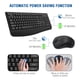 thumbnail image 2 of Combo de teclado y ratón inalámbricos EDJO de tamaño completo, negro, 2 of 7