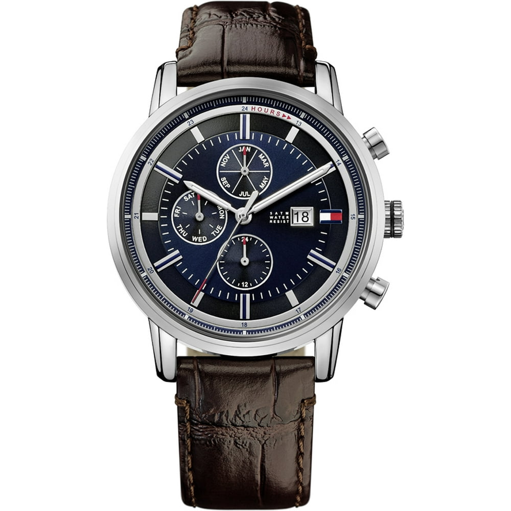 Tommy Hilfiger - Tommy Hilfiger Cool Sport Leather Chronograph Mens ...