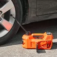 thumbnail image 1 of Electric Car Jack, 5 Tons /11000 Lbs, Electric Scissor Jack With Built-In Inflator, 12V Tire Change Replacement With Electric Impact Wrench & LED Light, Portable Jack Kit For Sedan, SUV, Truck, 1 of 10