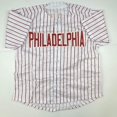 thumbnail image 4 of Autographed/Signed John Kruk Philadelphia Pinstripe Baseball Jersey JSA COA, 4 of 4