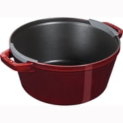 Staub 4 Piece Grenadine Stackable Cast Iron Cookware Set