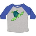 thumbnail image 3 of Inktastic Sea Turtle with Swirls Boys or Girls Toddler T-Shirt, 3 of 5