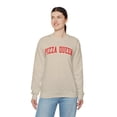 thumbnail image 7 of Pizza Queen Sweatshirt Gifts Crew Neck Shirt Long Sleeve Unisex, 7 of 7