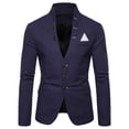 thumbnail image 4 of Traje decorativo de múltiples botones de moda para hombre de primavera con código europeo, traje de cuello alto con personalidad para hombre, 4 of 5