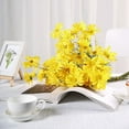 thumbnail image 4 of 6 Bundles Artificial Flowers Fake Daisy Flower Plants for Home Wedding Office Restaurant Table Centerpieces Arrangement Decoration, 4 of 8