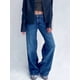 thumbnail image 4 of Pantalones vaqueros Vintage de tiro bajo para mujer, Jeans holgados de pierna recta ancha con bolsillo, ropa de calle para novio, Y2k, 4 of 4