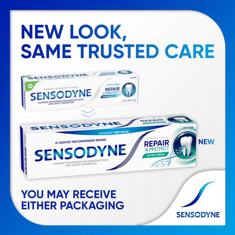 Repair and Protect Sensitive Toothpaste, Extra Fresh photo 8