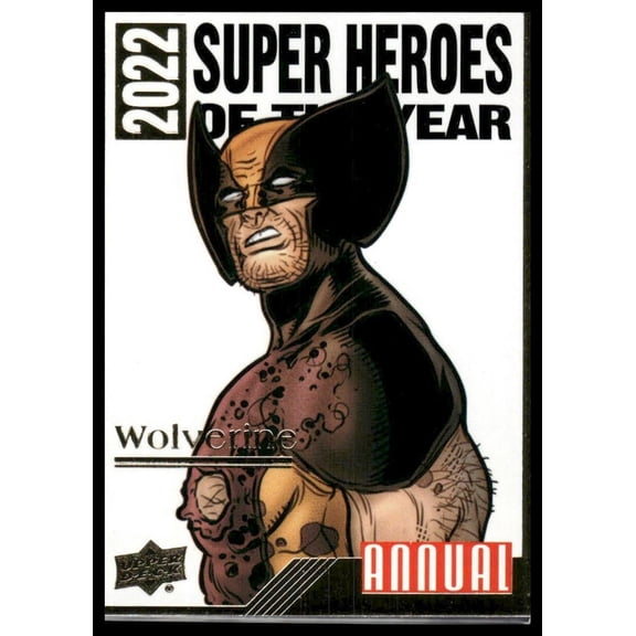 2023 Upper Deck Marvel Annual Wolverine Super Heroes of the Year #MI-10 Trading Card