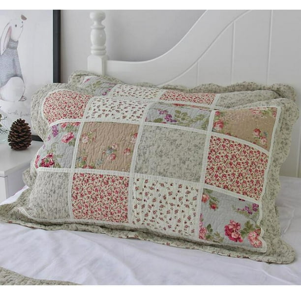 8x Patchwork De Tejidos Florales De Parches De Bolsas De Bricoje