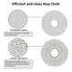 thumbnail image 5 of Compatible with ECOVACS T30S COMBO/T30S Pro Parts Kit Main Side Brush HEPA Filter Mop Dust Bag Robot Vacuum Cleaner, 5 of 5