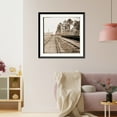 thumbnail image 3 of Historic Framed Print, Cedar Level Station Virginia. Station on City Point Railroad, 17-7/8" x 21-7/8", 3 of 9