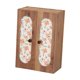 thumbnail image 5 of Armario de casa de muñecas a escala 1:12 con 3 mini perchas, armario paisajístico, muebles para casa de muñecas, accesorios para niños, niñas y niños. Color de la madera, 5 of 8