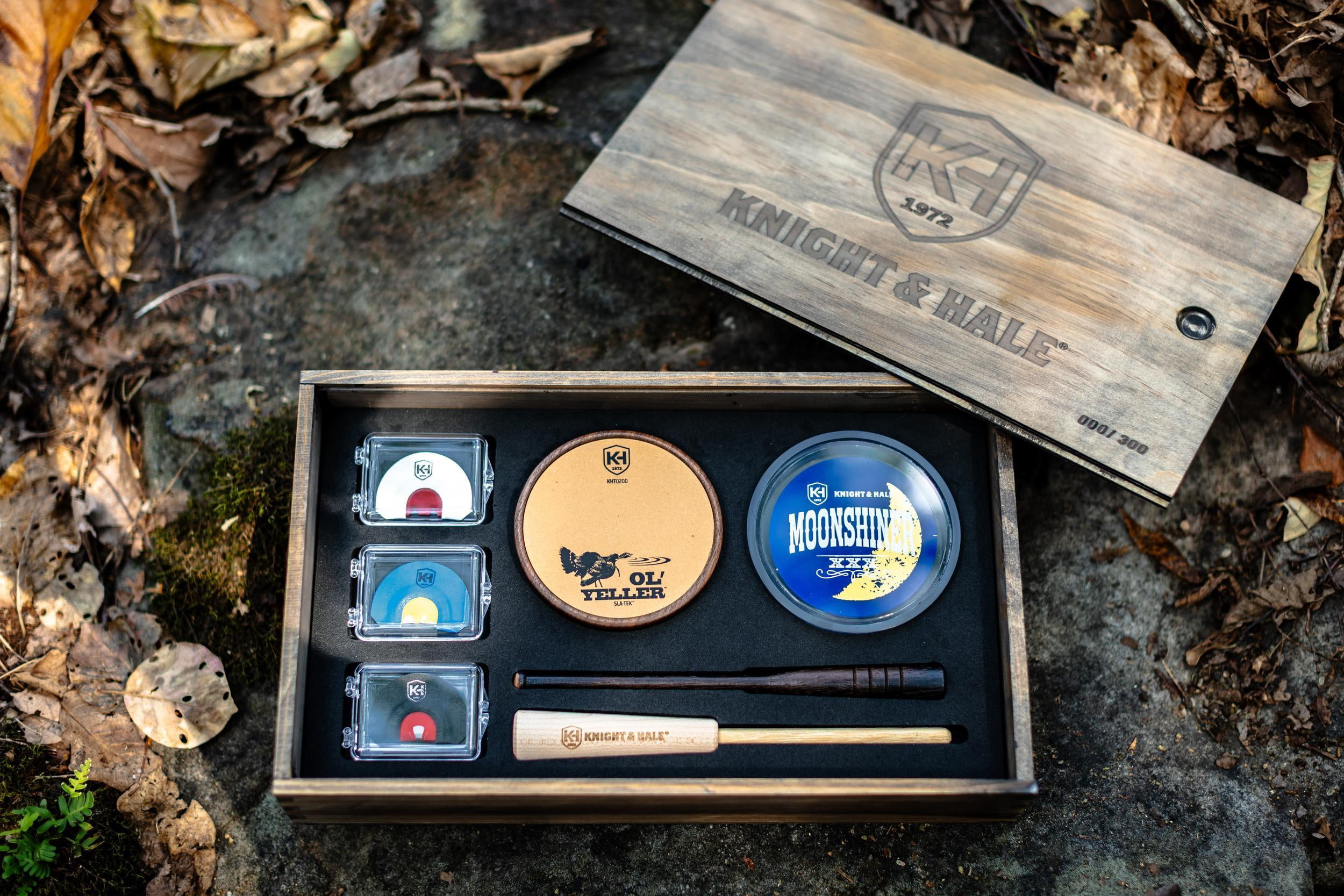 Knight & Hale Limited Edition Turkey Pot & Mouth Call Collector's Box Set