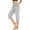 Grey #807, variant on Bovemsi Yoga Pants For Women Capri Leggings 2025 High Waisted Cutout Capris Lightweight Cozy Cropped Solid Soft Pajams Capri Leggings,L