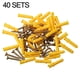thumbnail image 1 of EchoBliss 40Piezas De Acero Inoxidable Tornillos Expansivos M6×40 Anclaje Para Pared Y Tornillo Para Yeso, 1 of 11