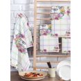 thumbnail image 2 of Happy Easter Kitchen Dish Towels for Drying Dishes Set of 3, Watercolor Floral Daisy Wreath Eggs Colorful Plaid Waffle Weave Microfiber Hand Tea Bathroom Towels Quick Dry & Absorbent Towel 15.7x23.6, 2 of 7