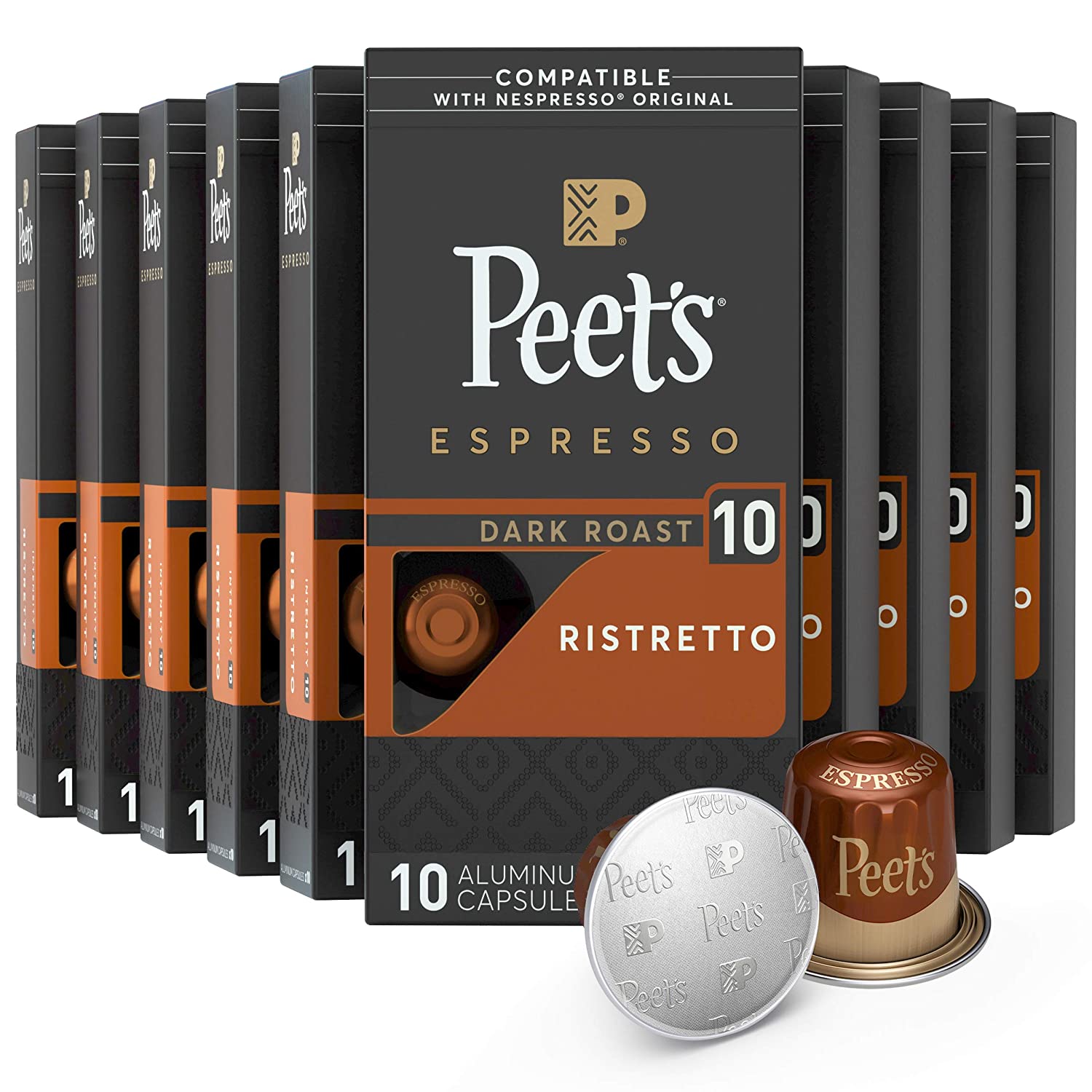 Peet's Coffee Espresso Capsules 