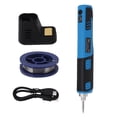 thumbnail image 1 of Cordless Soldering Iron Kit, Portable Soldering Iron With 1500mAH Rapid Heat Lithium Ion Battery, Solder Tips And Stand, USB Welding Repair Tool For Home Appliance Repair, 1 of 8