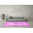 thumbnail image 3 of Ahgly Company Indoor Rectangle Animal Purple Traditional Area Rugs, 7' x 9', 3 of 4