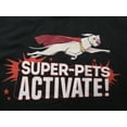 thumbnail image 2 of DC Legion of Super Pets Krypto Men's Black Long Sleeve Shirt-XL, 2 of 3