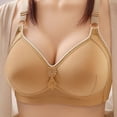 thumbnail image 6 of SDNall Womans Embroidered Glossy Comfortable Breathable Bra Underwear No Rims, 6 of 9