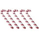 thumbnail image 1 of GOOHOCHY Juego de 10 muletas inflables navideñas con diseño de rayas decorativas, ideales para fiestas navideñas (muleta grande, rayas rojas y blancas), 1 of 7