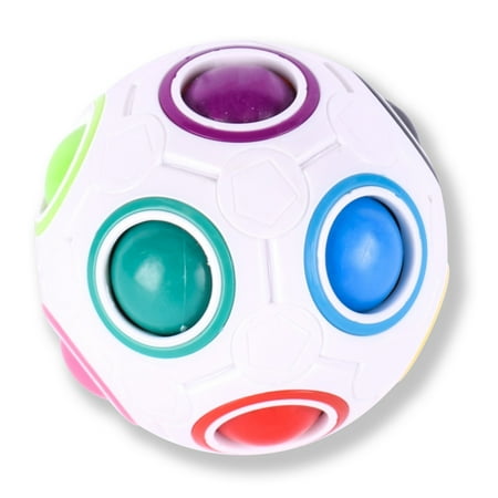Giggle Zone Rainbow Color Match  Puzzle Ball Novelty Toy