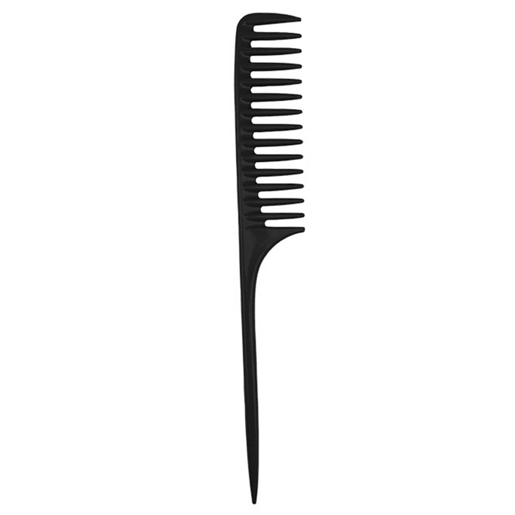 Whigetiy Wide Tooth Rat Tail Combs Pintail Barber Styling Comb for ...