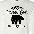 thumbnail image 4 of Inktastic Nanna Bear Grandma Long Sleeve T-Shirt, 4 of 5