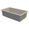thumbnail image 2 of Transolid 31" x 18" Under Mount Toscana Ragusa Granite Kitchen Sink, Available in Various Colors, 2 of 3