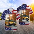 thumbnail image 2 of Camisas de autobús escolar 2024 para hombre, camisa de moda con solapa para hombre, uniforme de calle de manga corta, camisas hawaianas de verano para hombre, venta al por mayor, 2 of 5